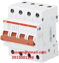Thiết bị đóng ngắt ABB Miniature Switch Disconnectors - E200/SHD200 Series